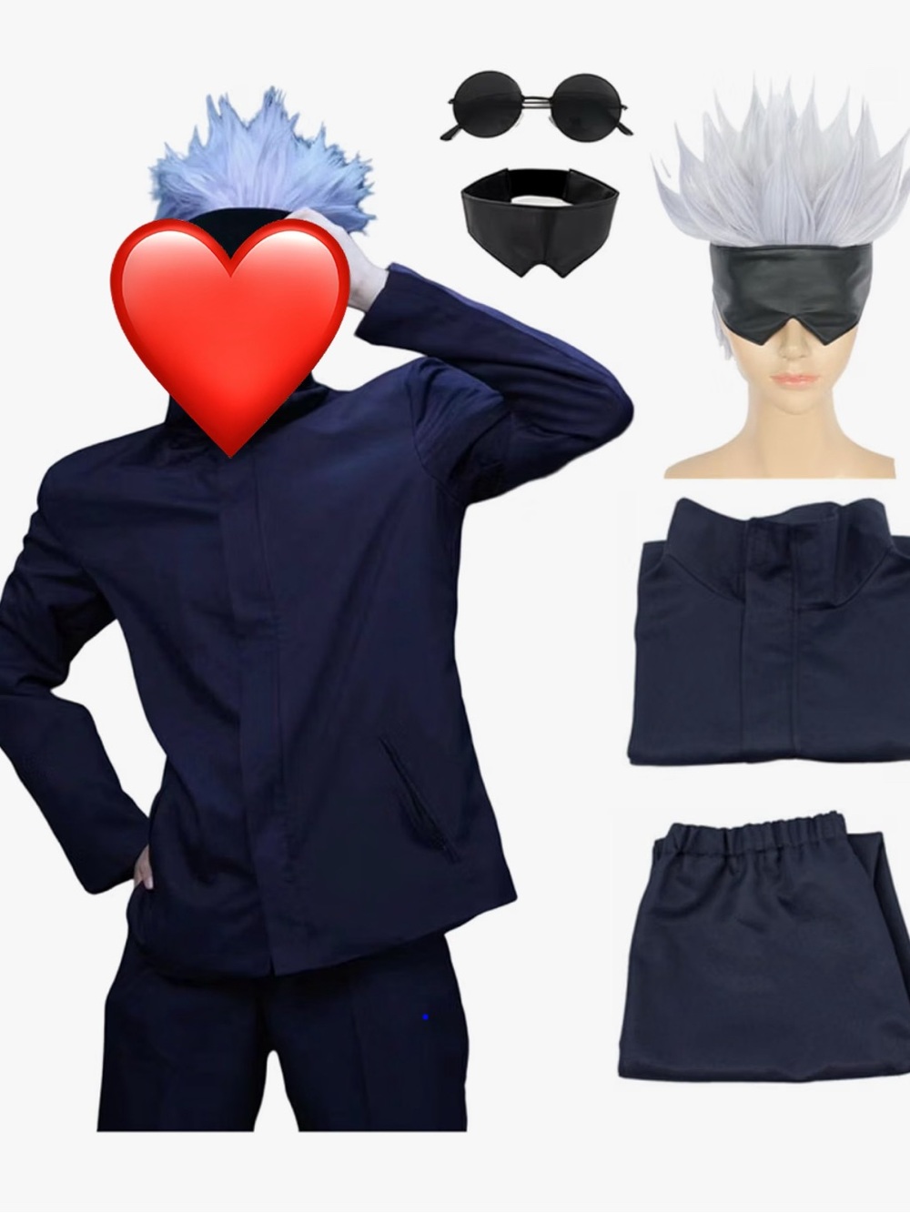 Jujutsu Kaisen Gojo Satoru Cosplay Outfit/Costume